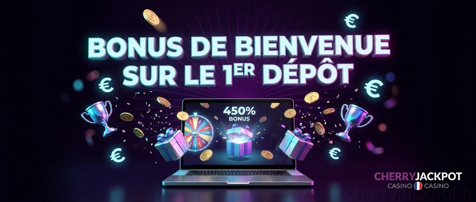 Bonus de Bienvenuesur le 1er Dépôt